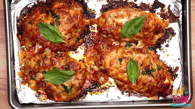 Easy homemade chicken parmesan