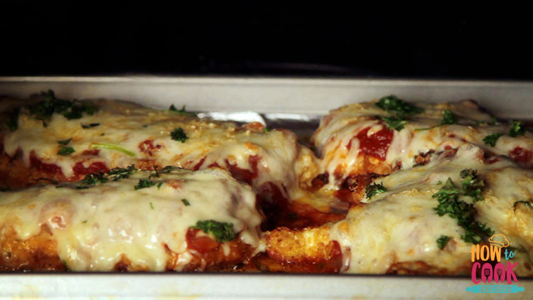 Homemade chicken parmesan recipe
