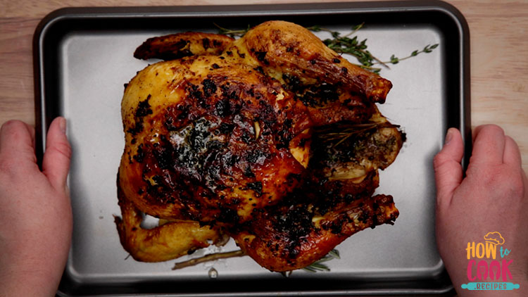 Homemade roast chicken recipe