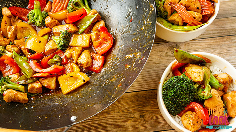 Homemade stir fry recipe