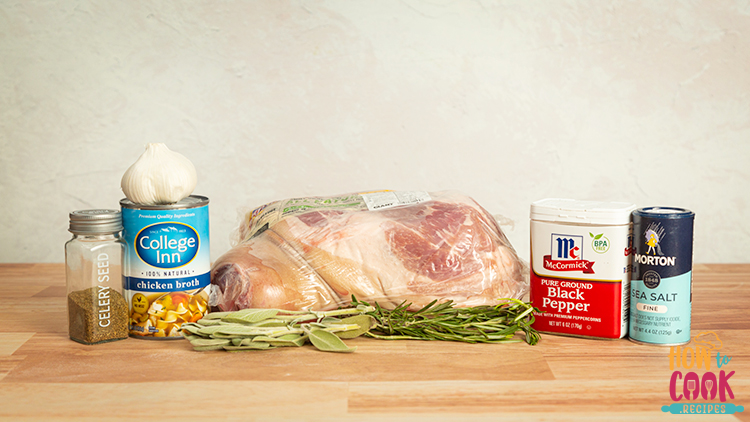 Pork roast ingredients